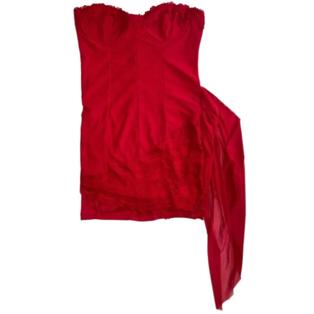 Hello Molly Red Mini Dress - Picture 4 of 12